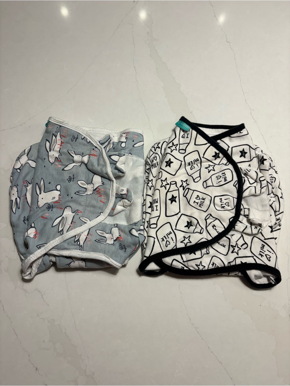 Baby Velcro closure swaddles